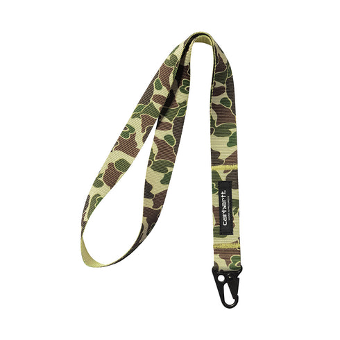 Carhartt WIP Jude Keychain Camo Duck Jacquard/Green